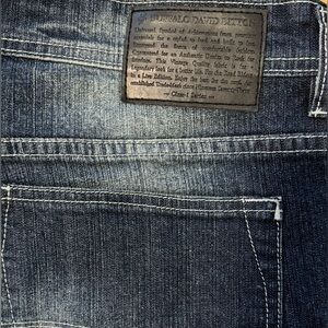 Men’s Buffalo David Bitton Dark Blue Straight Jeans
